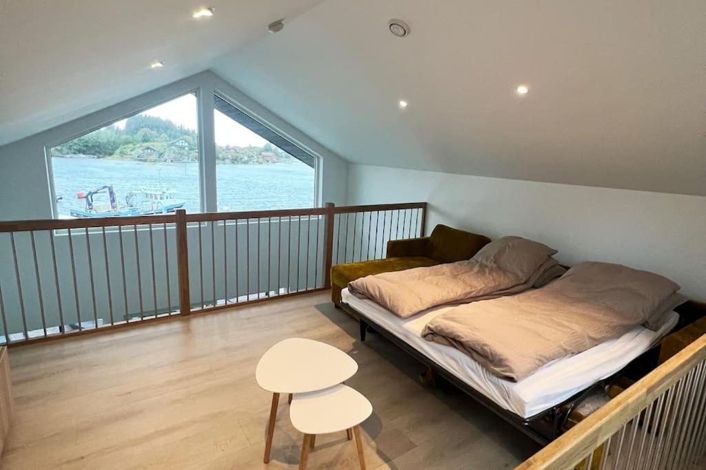 Villa Eksklusiv Rorbu - Havblikk 1 - Batutleie à Bekkjarvik Extérieur photo