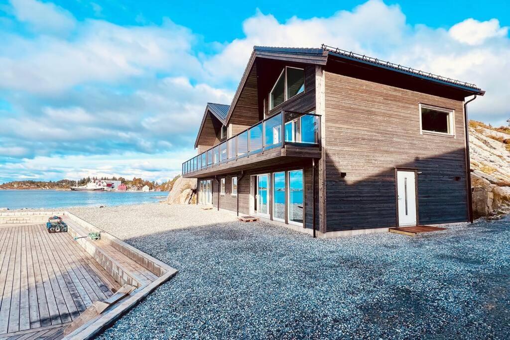 Villa Eksklusiv Rorbu - Havblikk 1 - Batutleie à Bekkjarvik Extérieur photo